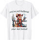 You've Just Buttered Your Last Biscuit Western Cat Cowboy T-Shirt - T-Shirt | White