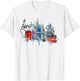 Cool Abstract London Splash Colors, London Graphic Design T-Shirt - T-Shirt | White