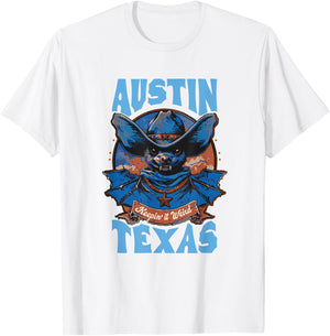 Texas Pride - Keep It Weird Austin - Austin Bats T-Shirt - T-Shirt | White