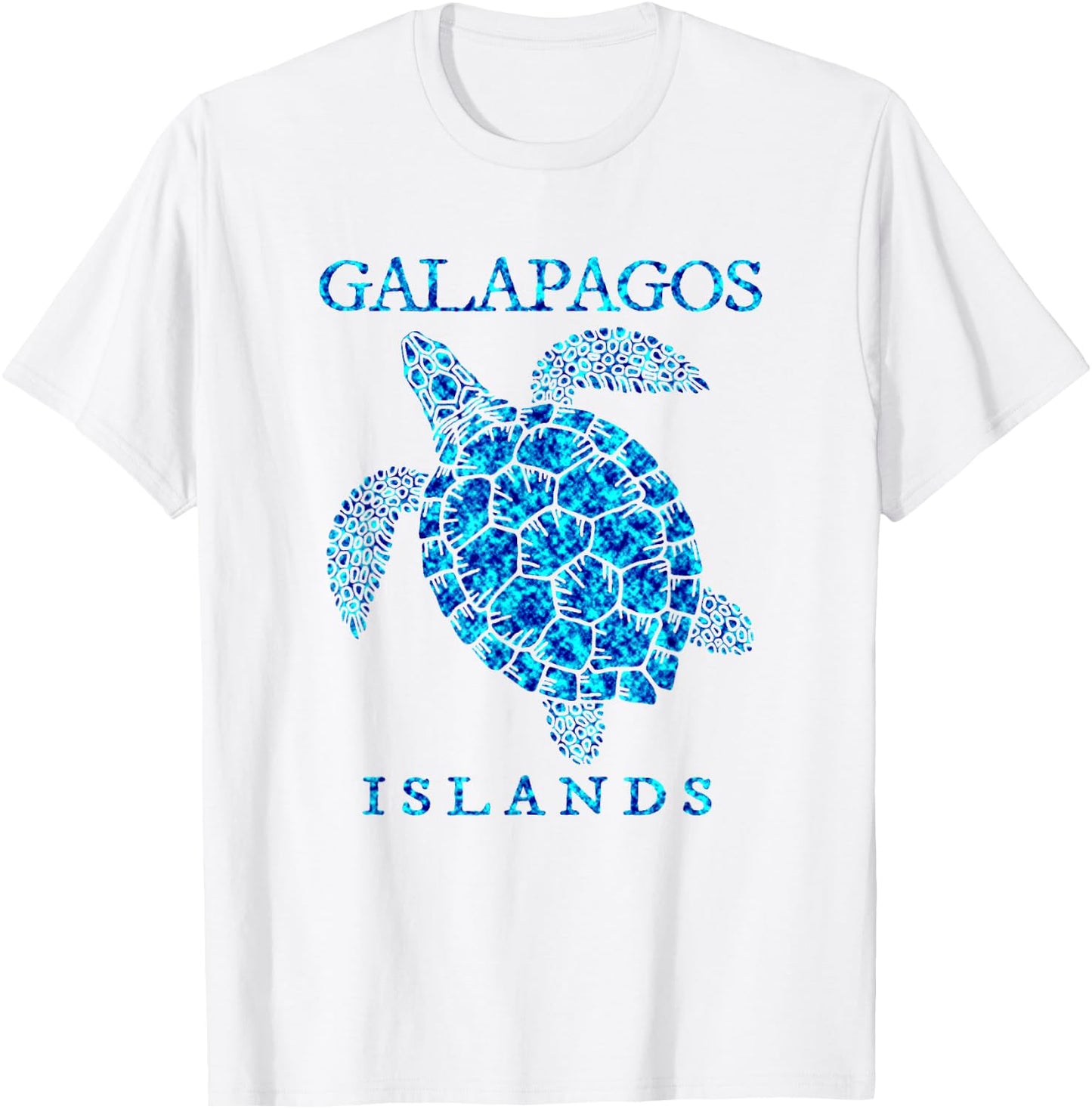 Galapagos Islands Ecuador Sea Turtle Souvenir T-Shirt - T-Shirt | White