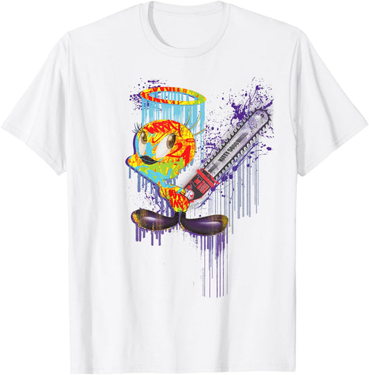 Looney Tunes Audacious Tweety T-Shirt - T-Shirt | White