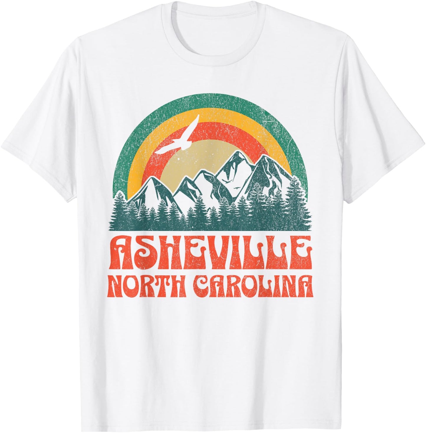 Asheville T-Shirt - T-Shirt | White