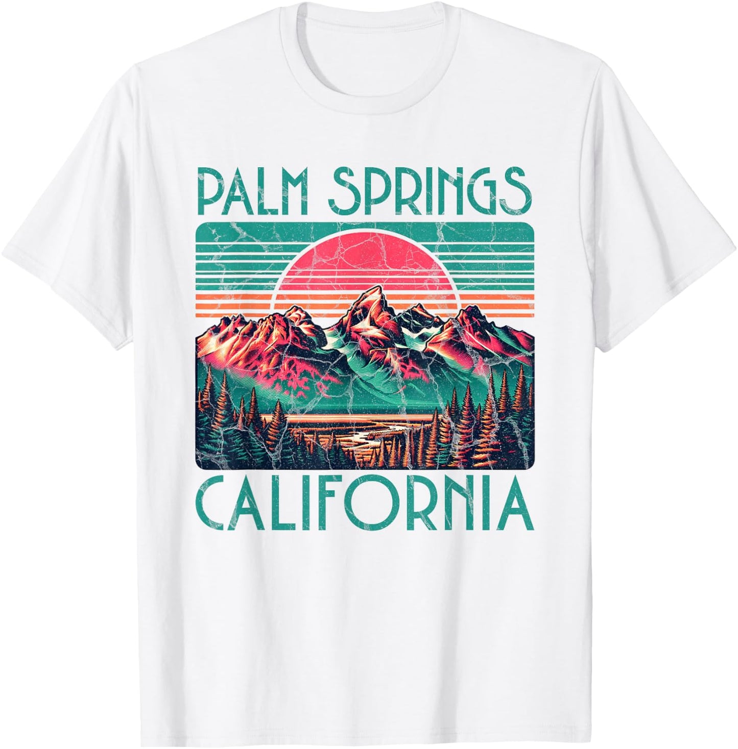 Palm Springs T-Shirt - T-Shirt | White