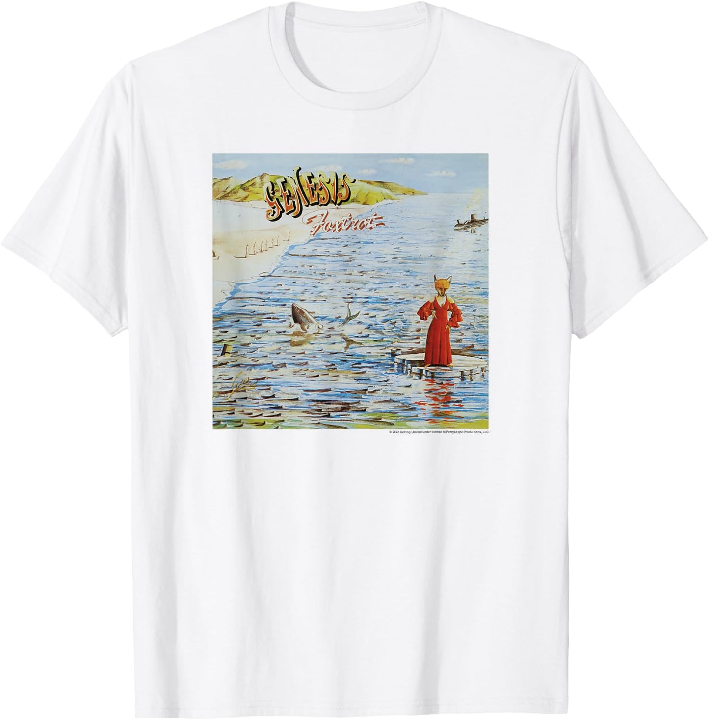 Genesis Foxtrot T-Shirt - T-Shirt | White
