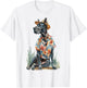 Summer Dog Great Dane T-Shirt - T-Shirt | White