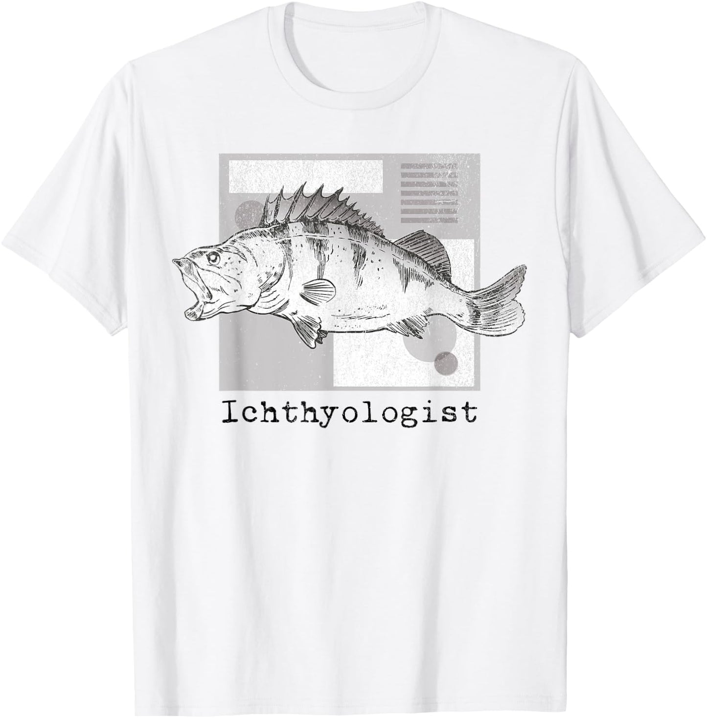 Ichthyologist, Fish Biologist, Marine Biologist, Ocean, Sea T-Shirt - T-Shirt | White
