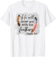 He Will Cover You With His Feathers Blble Verse Psalm 91 4 T-Shirt - T-Shirt | White