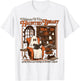 Halloween Funny Ghost Welcome To The Haunted Library T-Shirt - T-Shirt | White