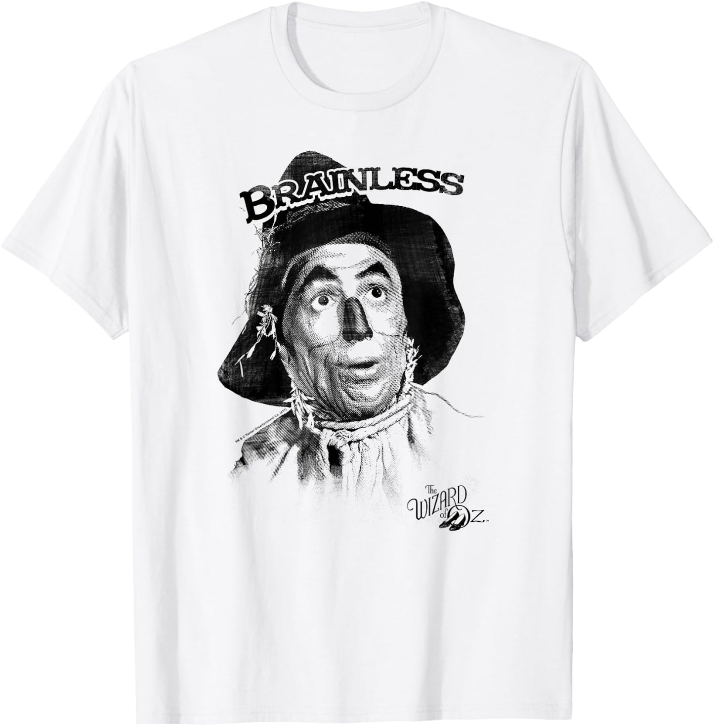 The Wizard of Oz Scarecrow Brainless T-Shirt - T-Shirt | White
