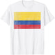 Colombia Colombian Flag Home Pride Country - Women Men Kids T-Shirt - T-Shirt | White