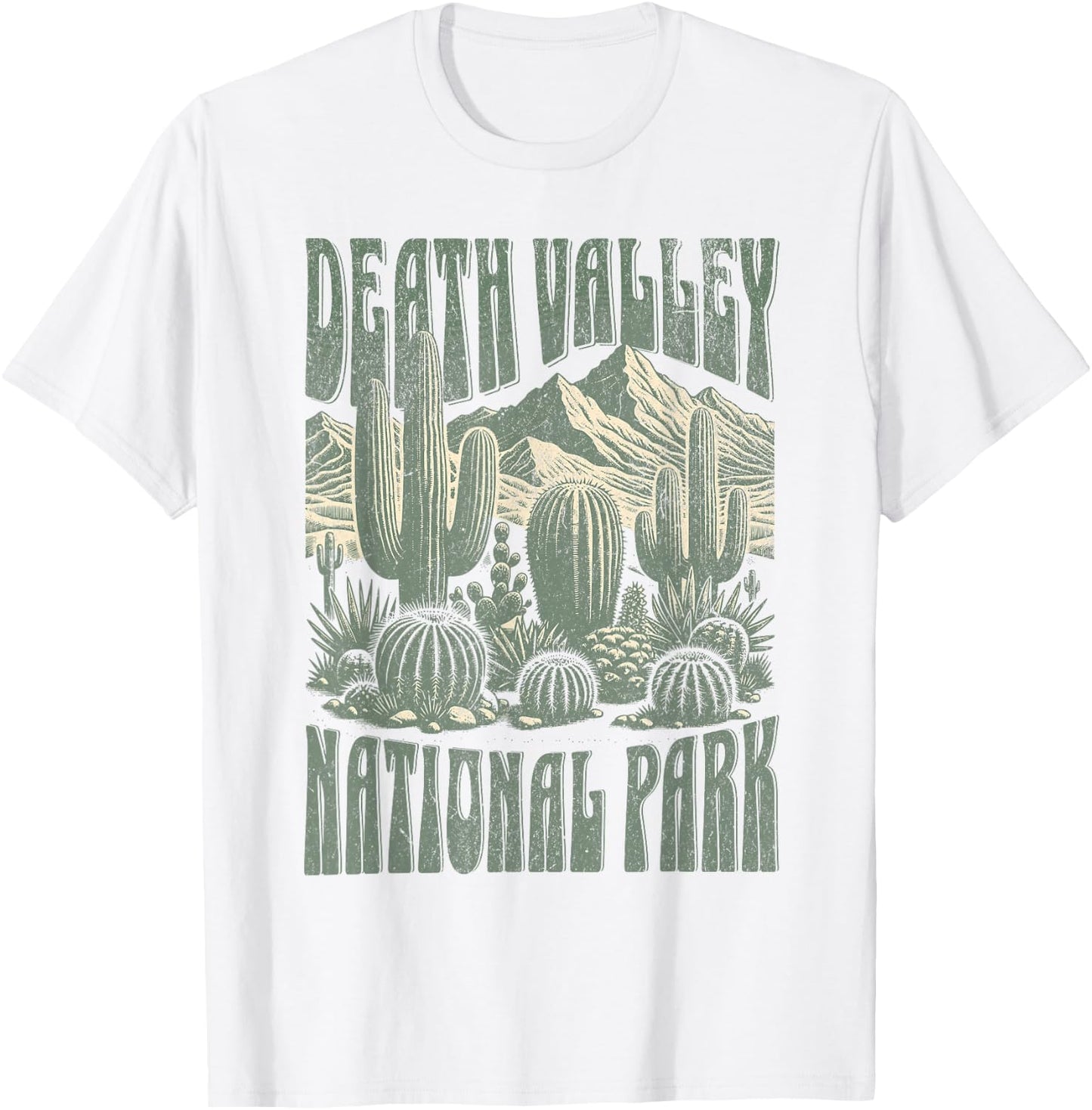Death Valley National Park T-Shirt - T-Shirt | White