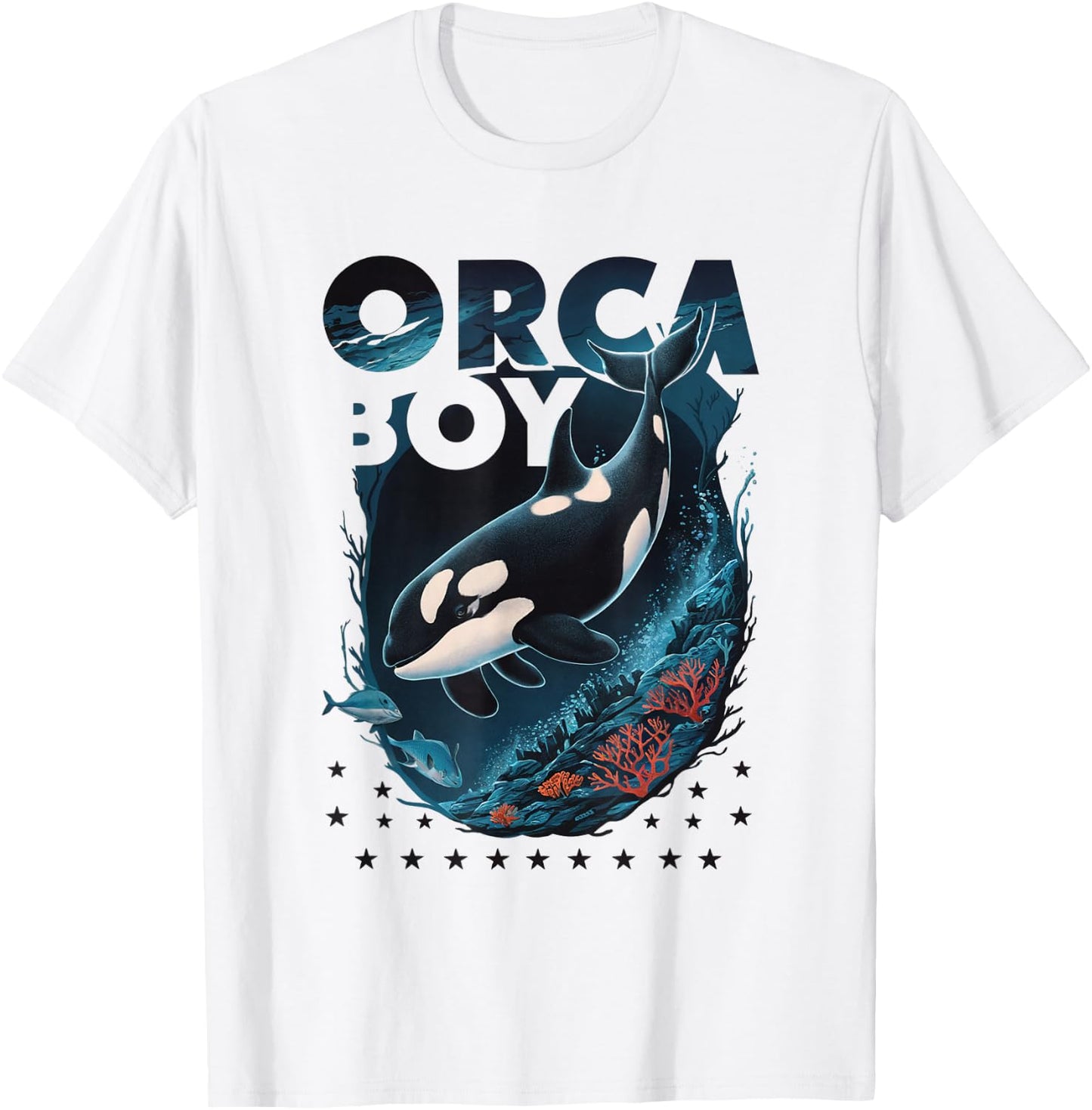 Orca Boy T-Shirt - T-Shirt | White