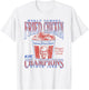 Officially Licensed KFC World Famous Chicken 1952 Champions T-Shirt - T-Shirt | White