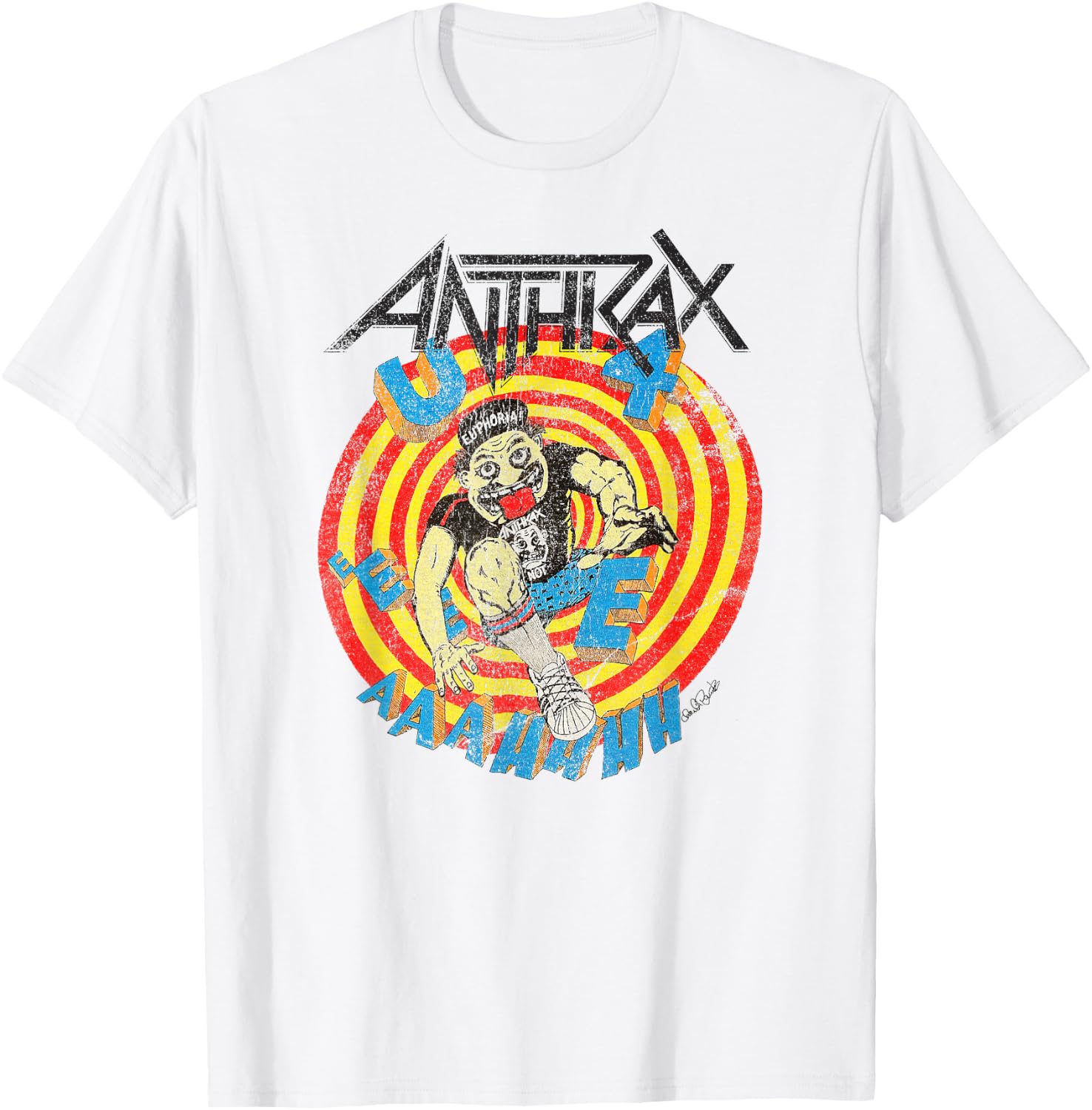 Anthrax – U4EAHHH T-Shirt - T-Shirt | White