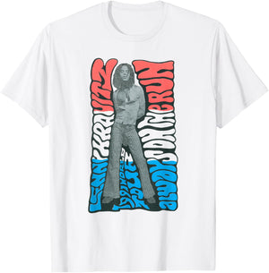 Lenny Kravitz Wavy World Tour T-Shirt - T-Shirt | White