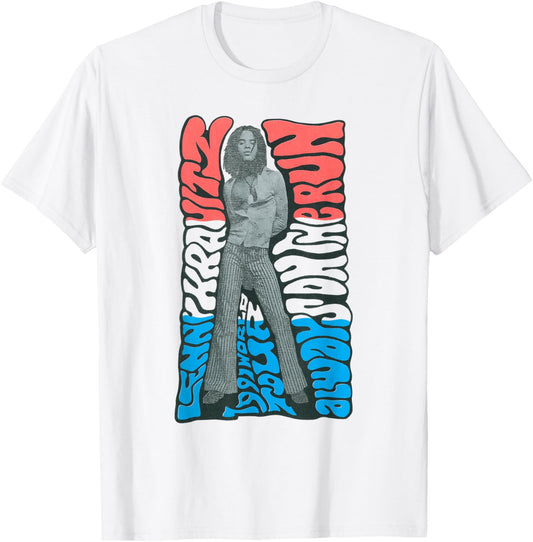 Lenny Kravitz Wavy World Tour T-Shirt - T-Shirt | White