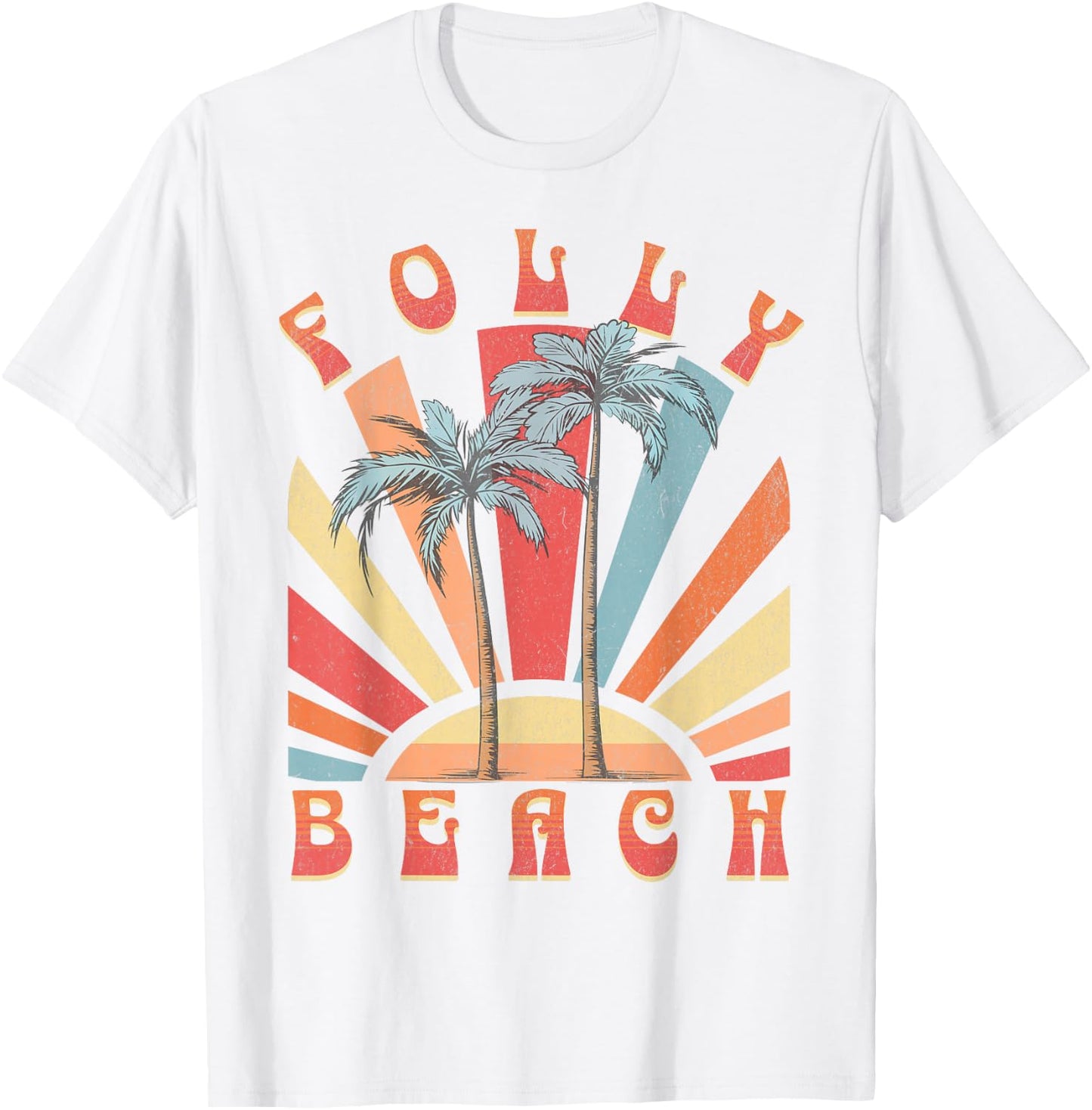 Folly Beach T-Shirt - T-Shirt | White