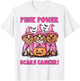 In October We Wear Pink Australian Shepherd Breast Cancer T-Shirt - T-Shirt | White