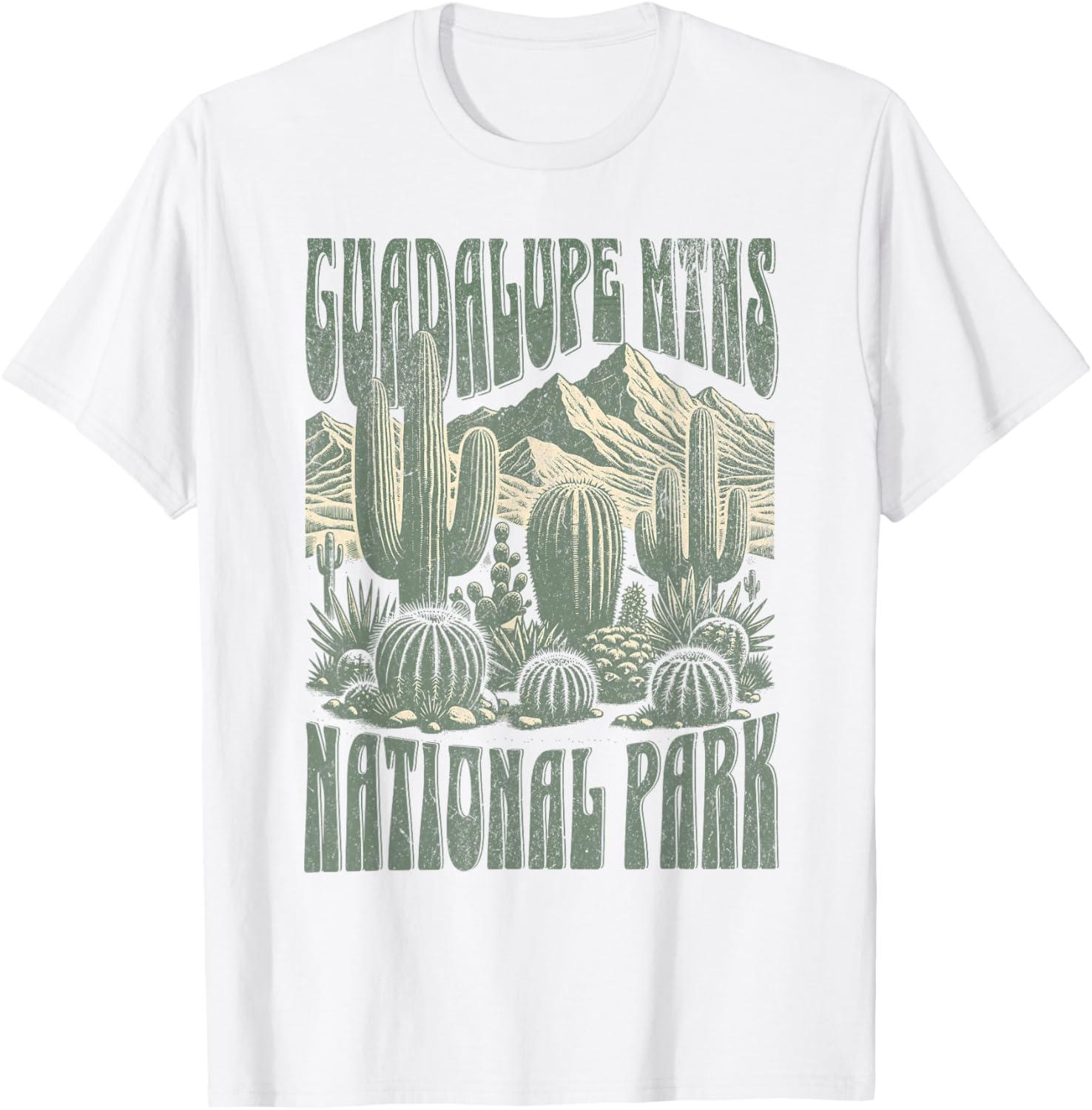 Guadalupe Mountains National Park T-Shirt - T-Shirt | White