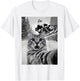 Christmas Cat Selfie With Santa Claus Sleigh Merry X-Mas Men Women Kids T-Shirt - T-Shirt | White