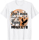 Full Moon Halloween - Don't Make Me Get My Flying Monkeys T-Shirt - T-Shirt | White