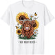 Not Today Heifer Shirt Funny Cow T-Shirt - T-Shirt | White