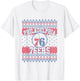 NBA Philadelphia 76ers Ugly Christmas Sweater Style T-Shirt - T-Shirt | White