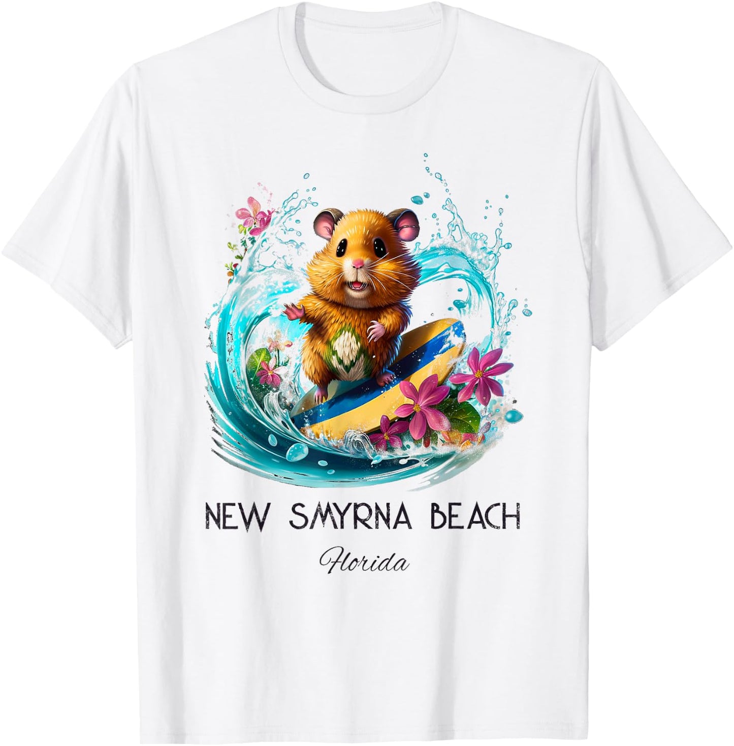 New Smyrna Beach Florida T-Shirt - T-Shirt | White