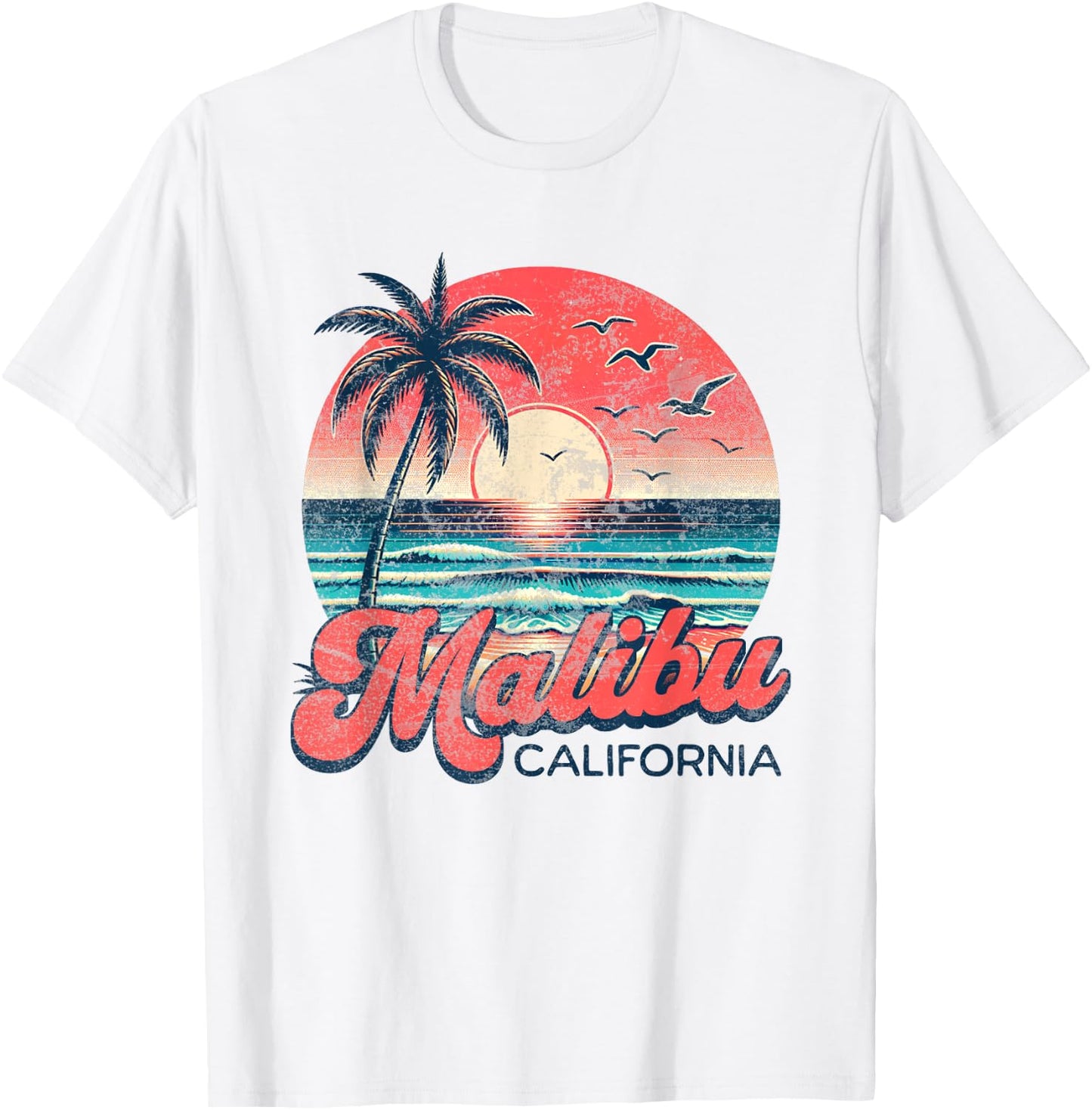 Malibu T-Shirt - T-Shirt | White