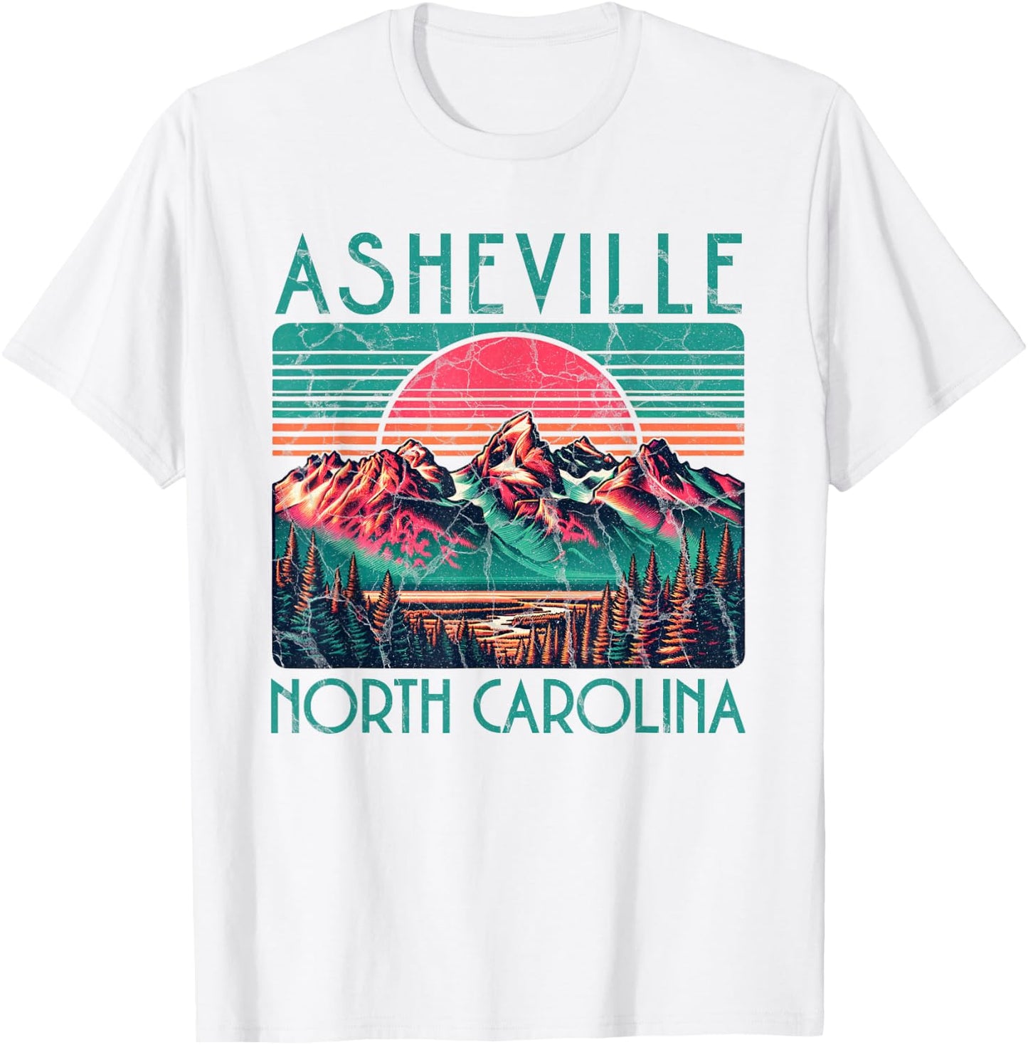 Asheville T-Shirt - T-Shirt | White