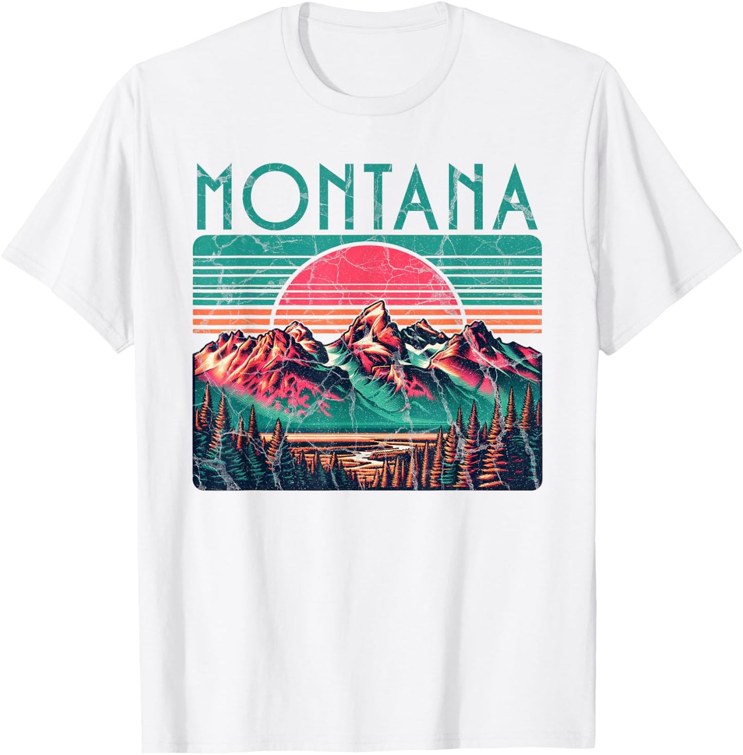Montana T-Shirt - T-Shirt | White