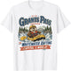 Grants Pass Oregon Whitewater Rafting Capital Vintage Logo T-Shirt - T-Shirt | White