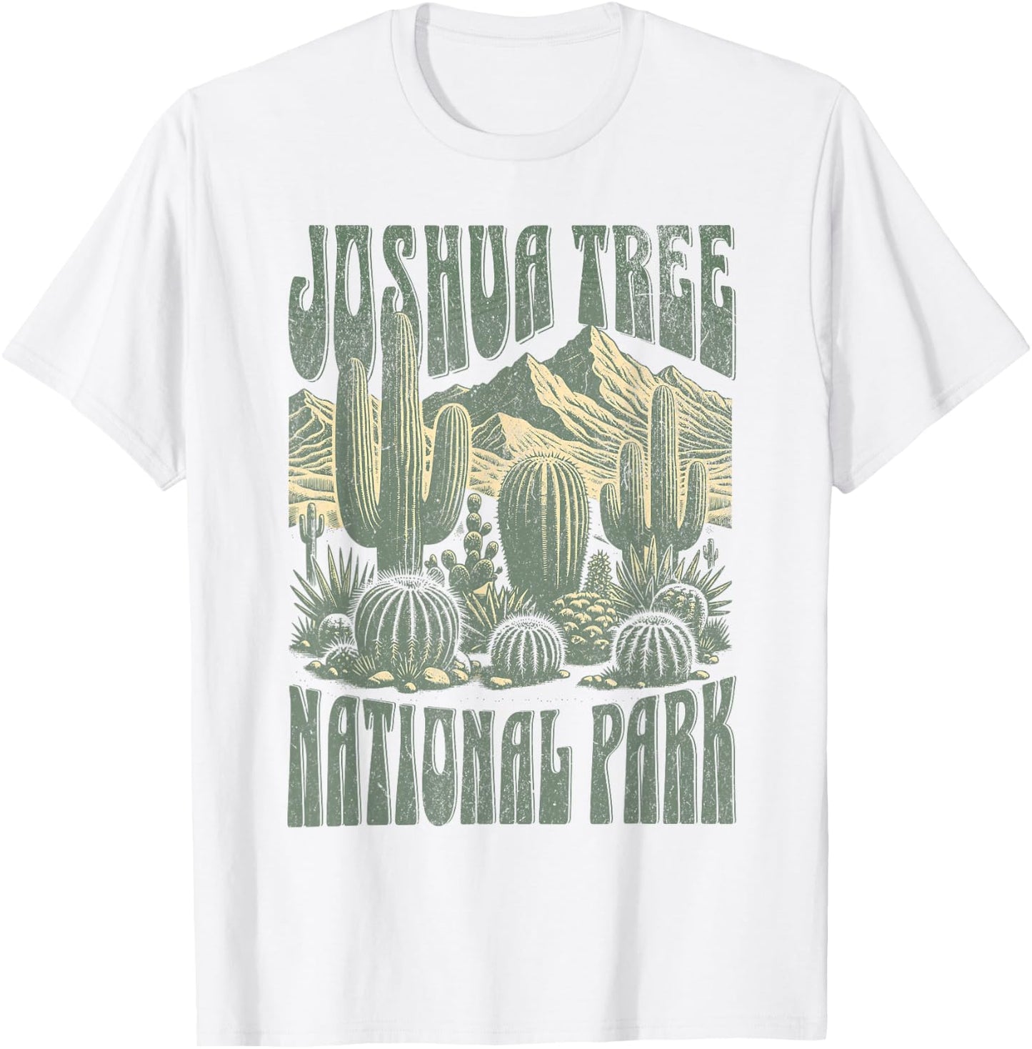 Joshua Tree National Park T-Shirt - T-Shirt | White