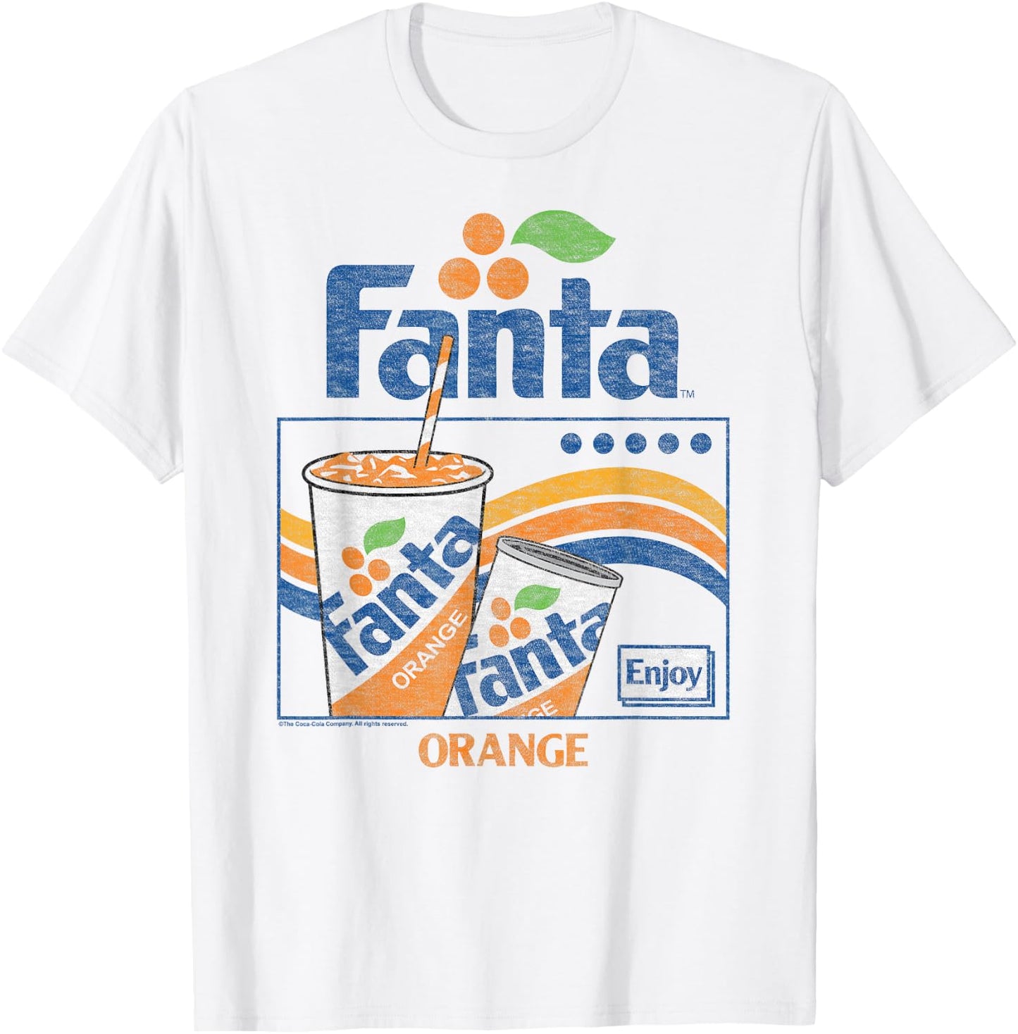 Coca-Cola - Fanta Enjoy T-Shirt - T-Shirt | White