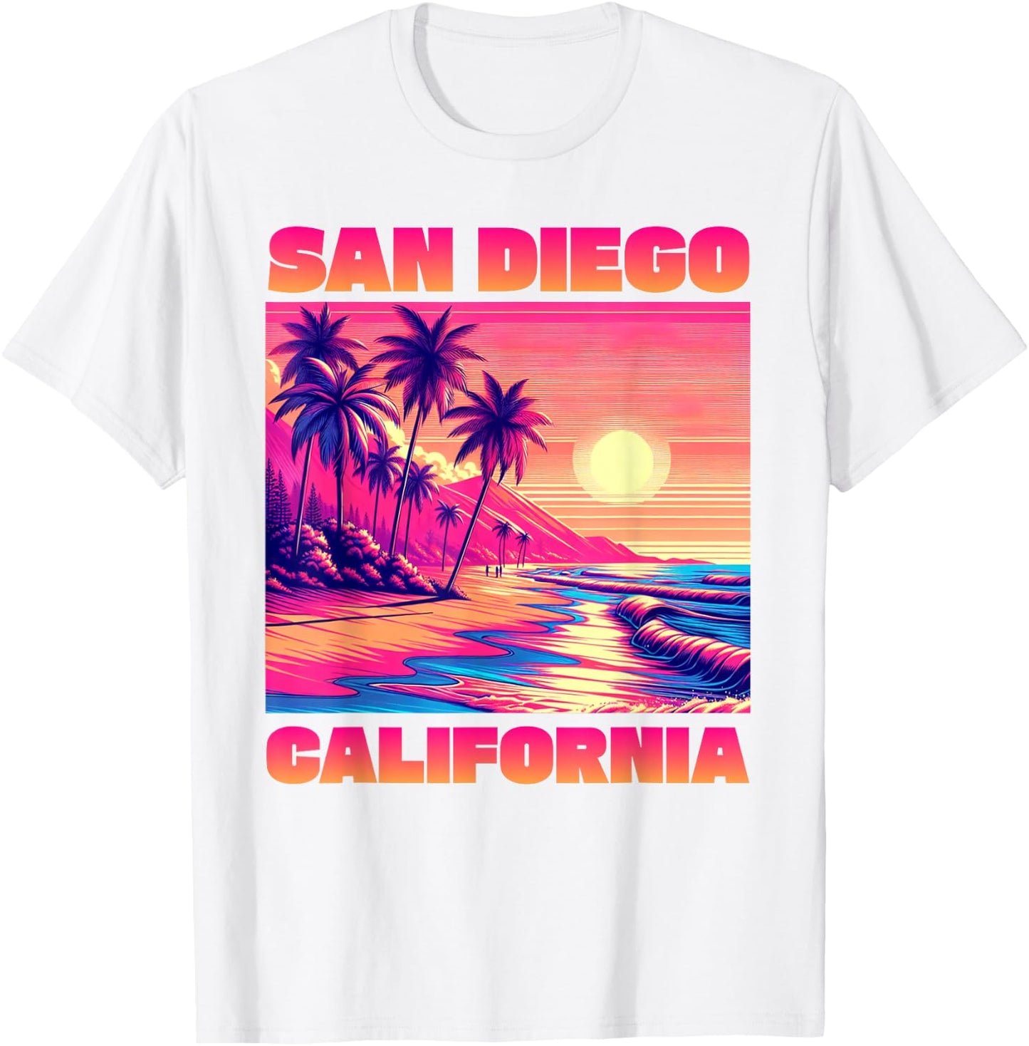 San Diego T-Shirt - T-Shirt | White