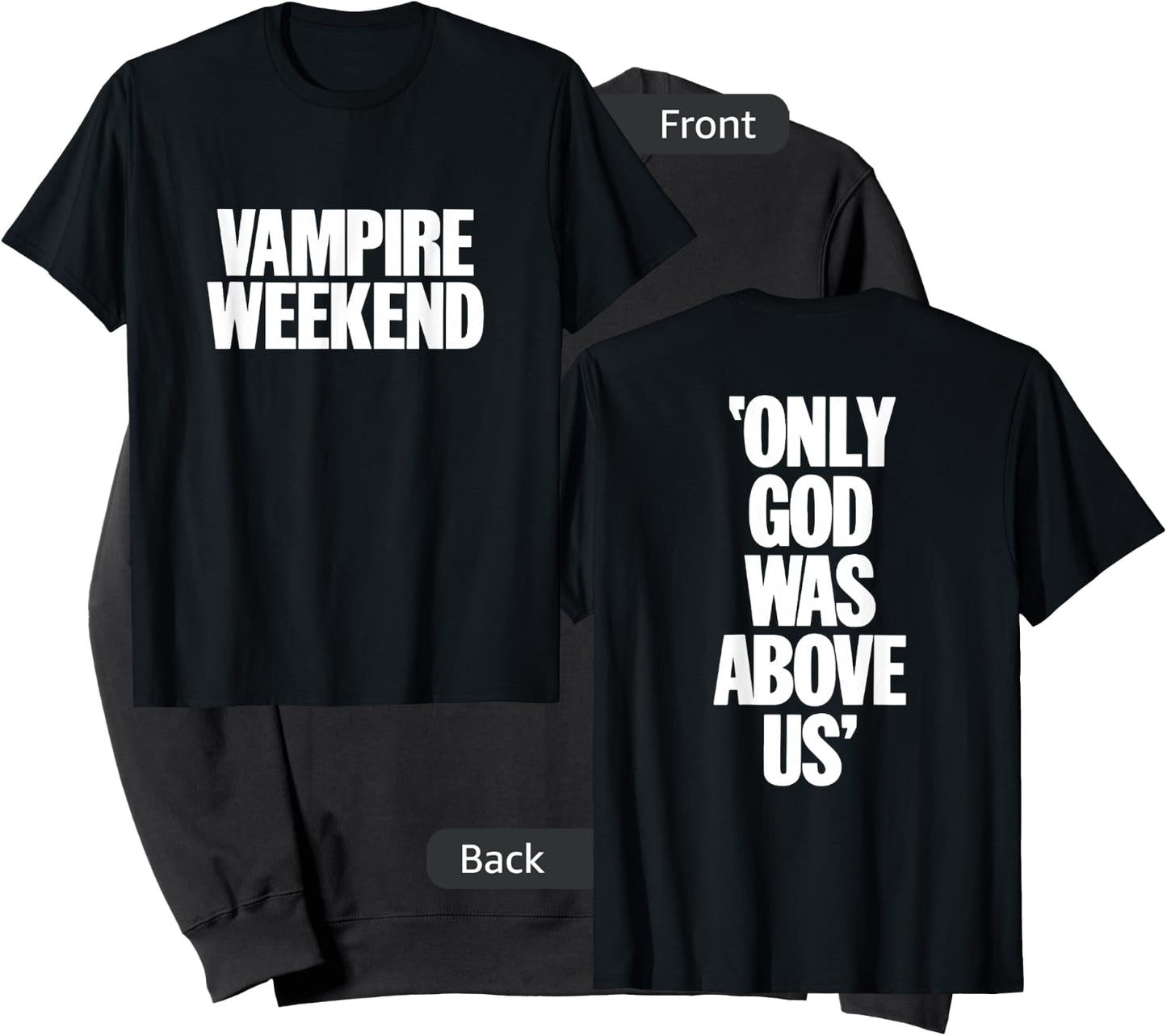 Only God Was Above Us Black Sweatshirt - Sweatshirt | Black