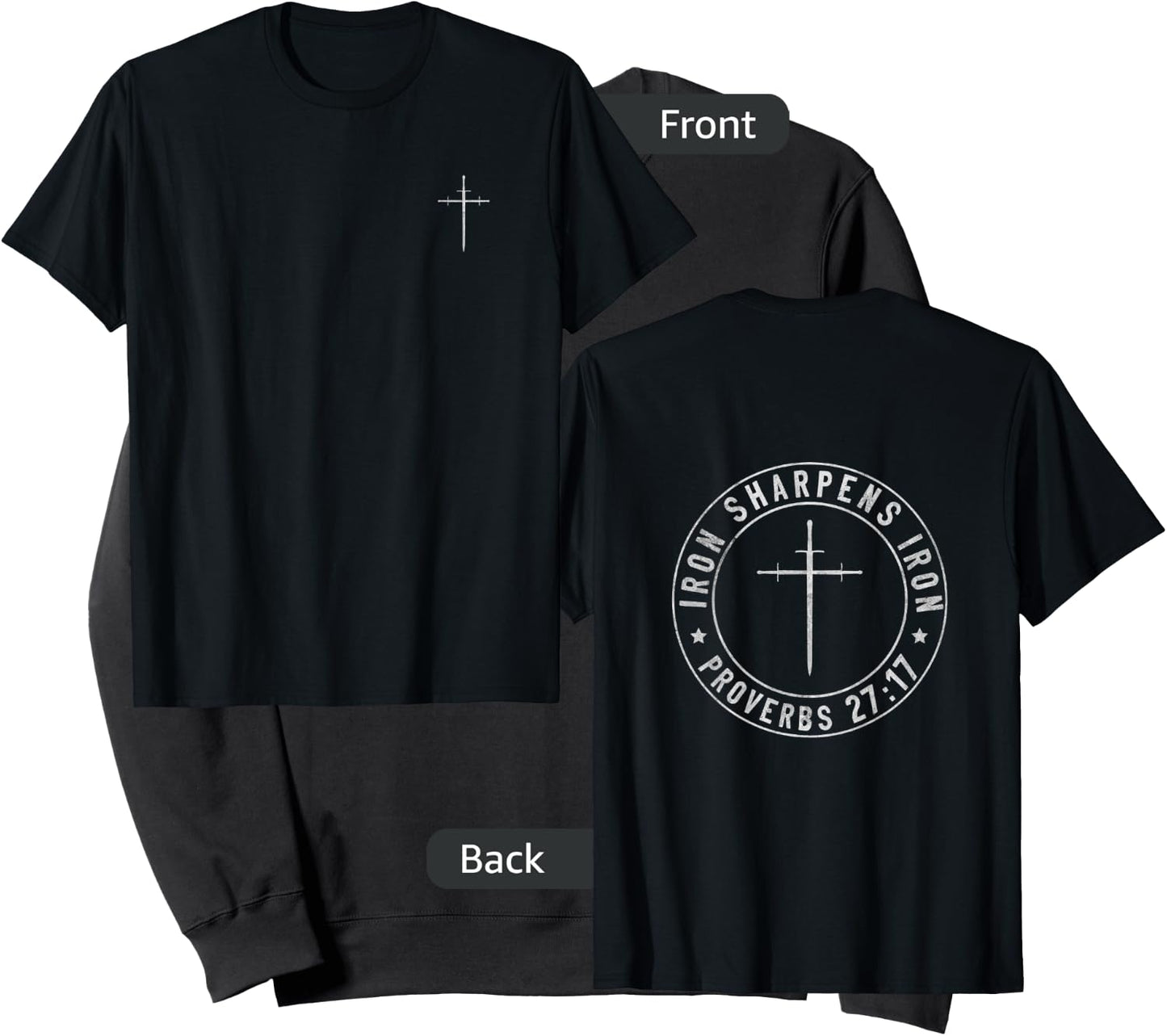 Iron Sharpens Iron Sweatshirt - Sweatshirt | Black