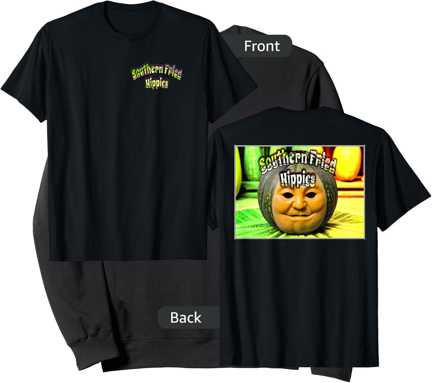 Homegrown - Southern Fried Hippies Sweatshirt - Sweatshirt | Black
