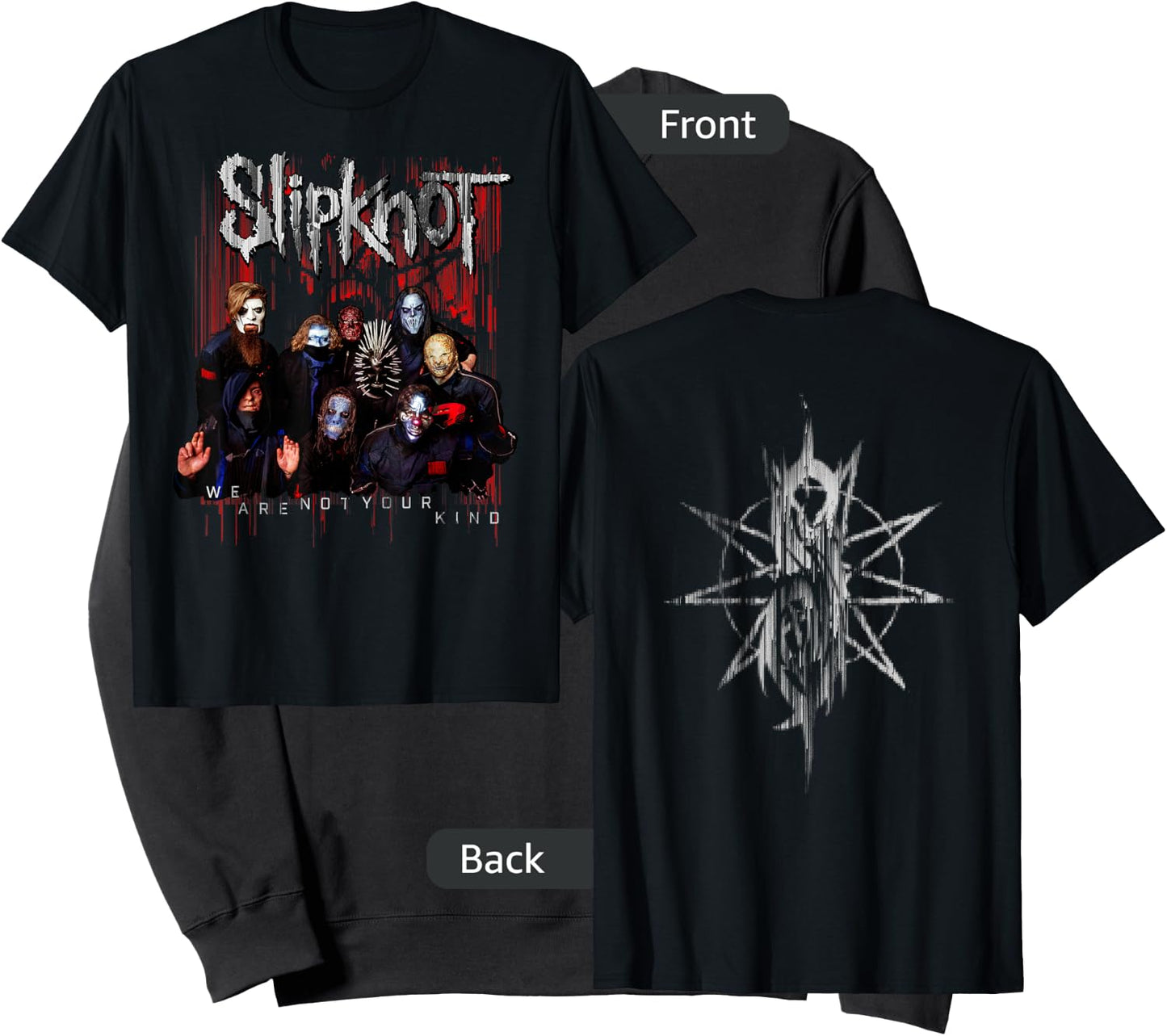 Slipknot Official We Are Not Your Kind Red Group Sweatshirt - Sweatshirt | Black