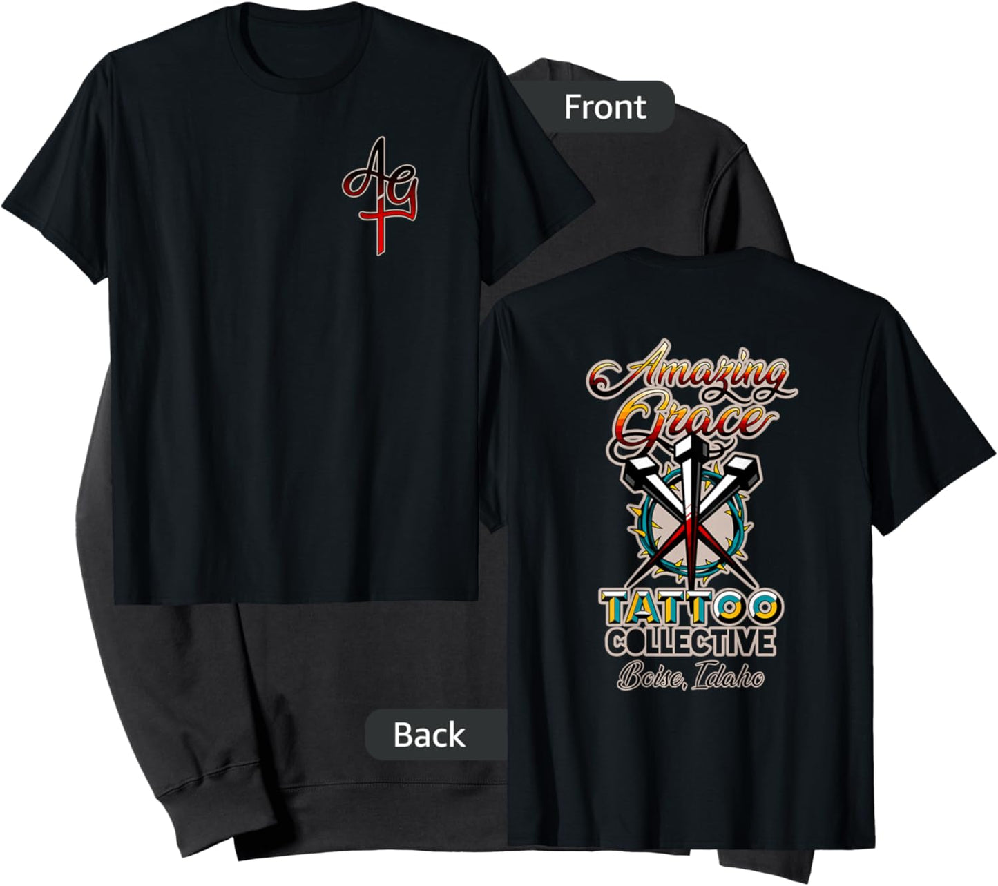 Amazing Grace Tattoo Apparel Sweatshirt - Sweatshirt | Black
