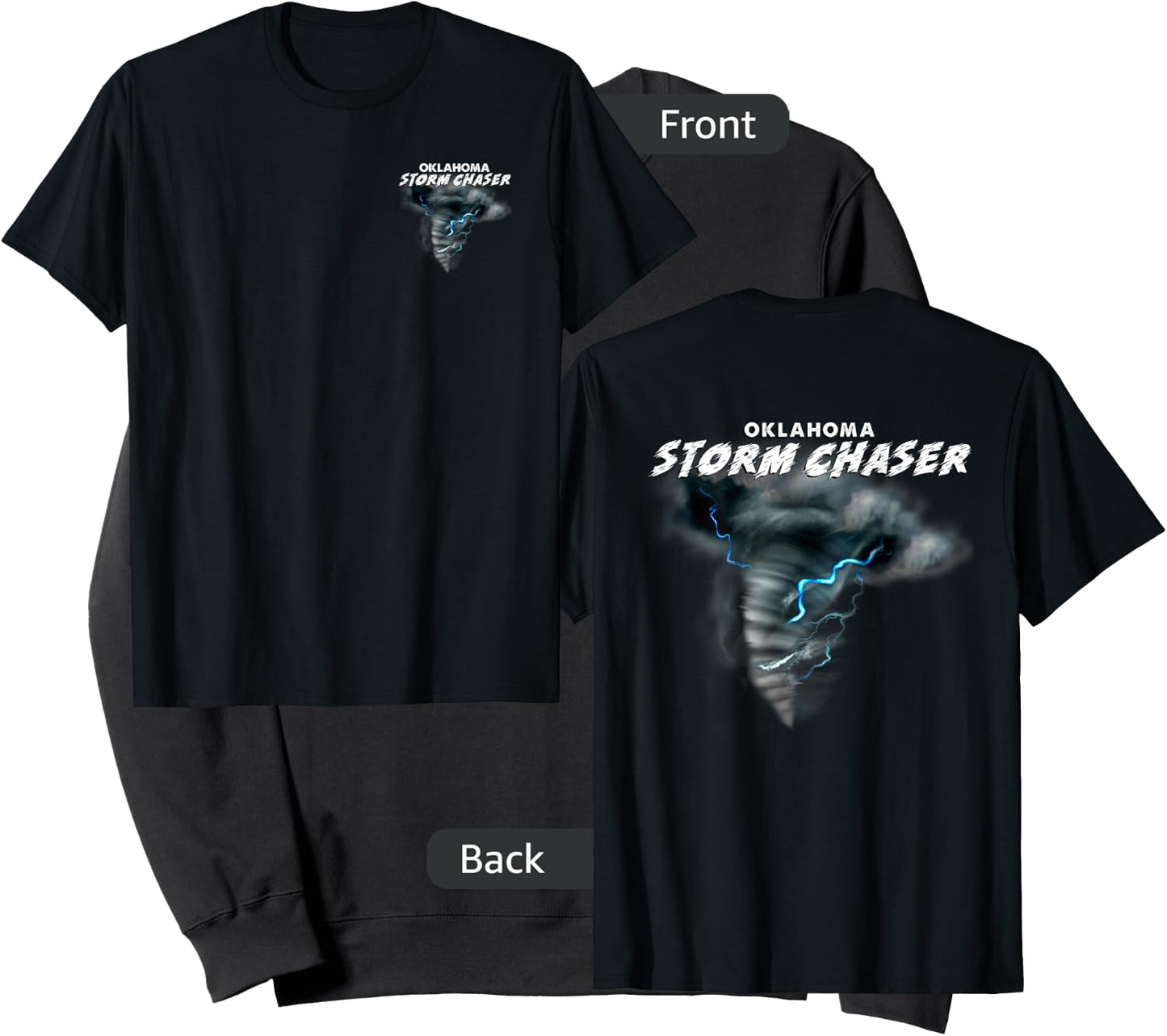 Oklahoma Storm Chaser Severe Weather Tornado Chasing Sweatshirt - Sweatshirt | Black