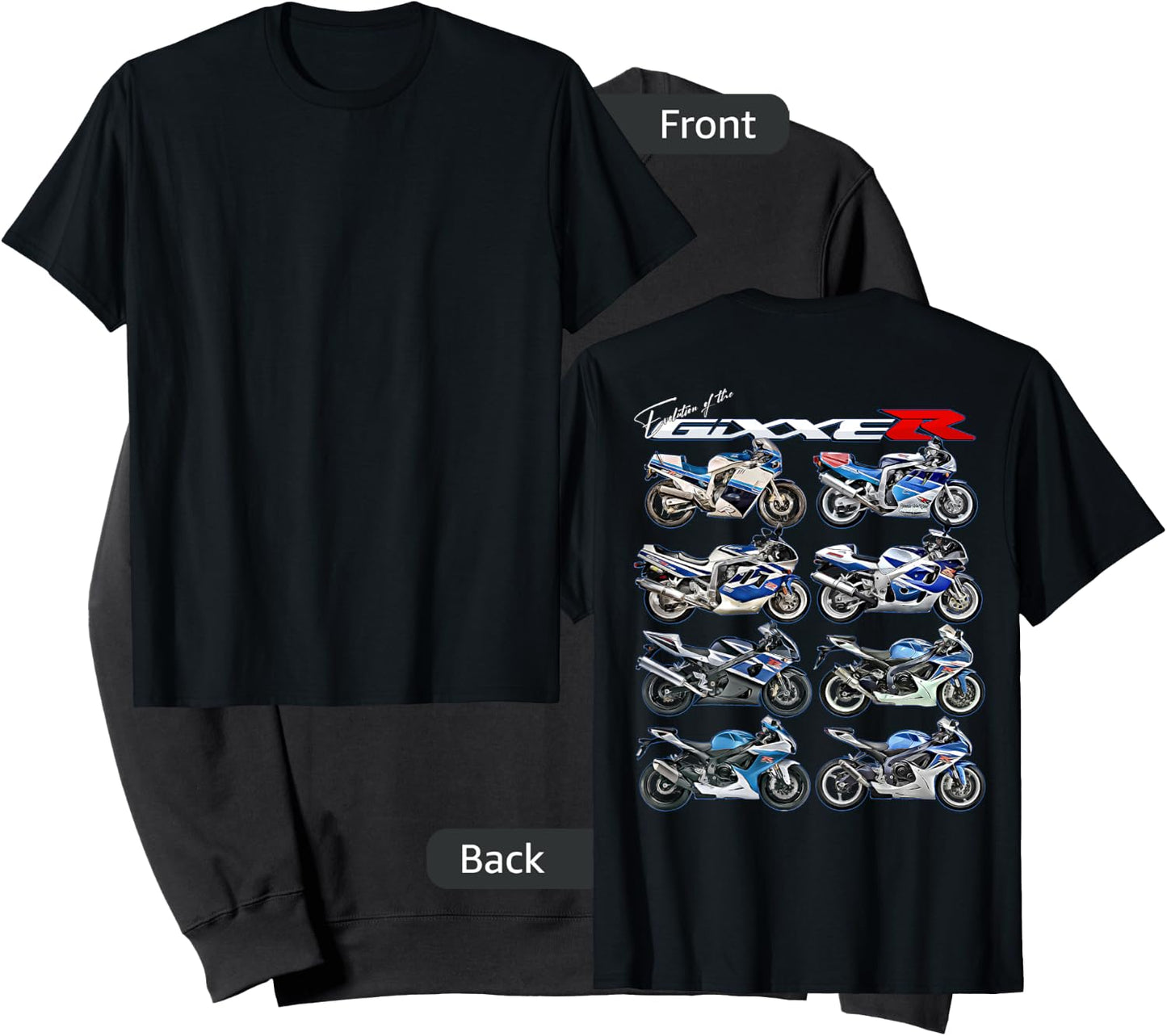 Gixxer, Evolution, GSXR, Road Racing, Motorcycle, Motorbike, Bike Sweatshirt - Sweatshirt | Black