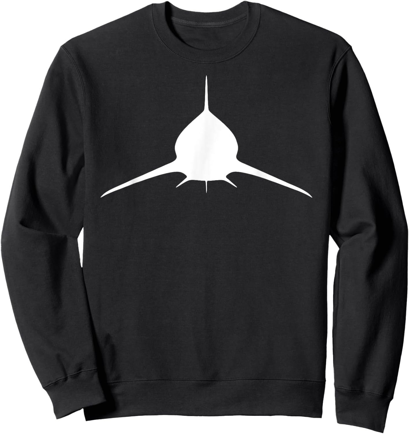 Watercolor Ocean Life Sea Under Water Hammerhead Sharks Fish Sweatshirt - Sweatshirt | Black