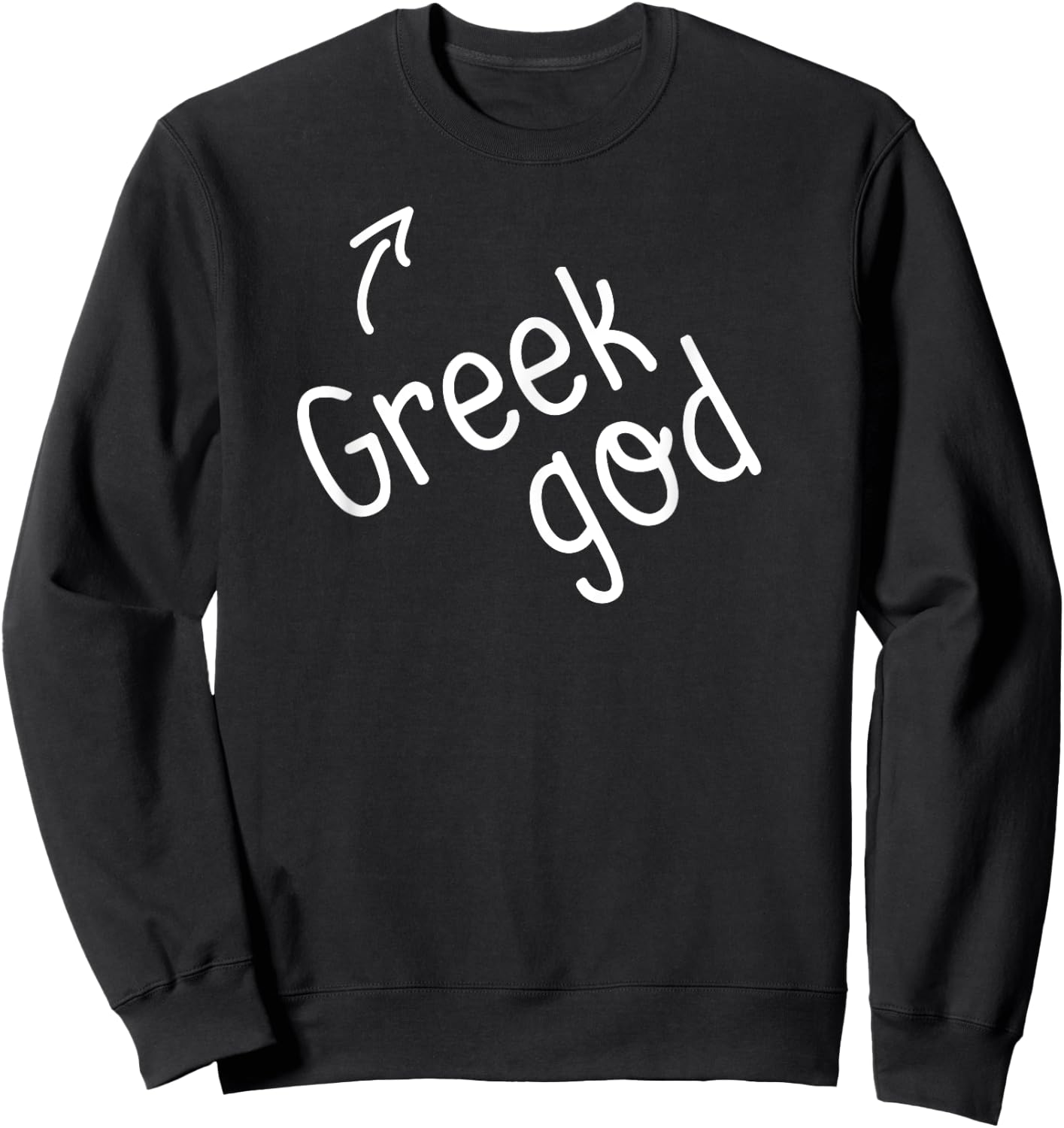 Greek God Halloween Costume Greek Mythology Lover Men Boys Sweatshirt - Sweatshirt | Black