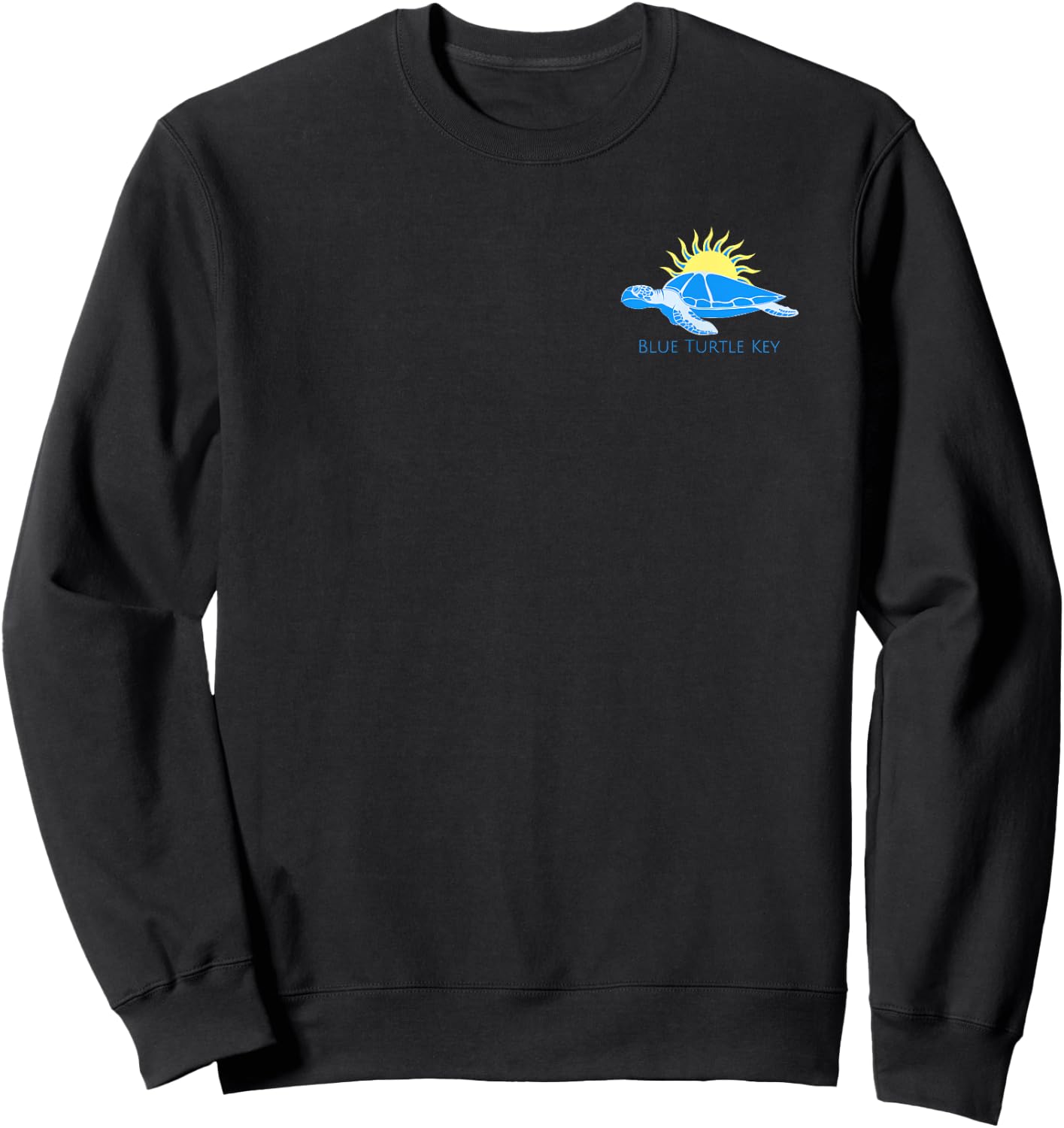 Florida Vacation Cute Manatees Sea Cow (2-Sided) Sweatshirt - Sweatshirt | Black