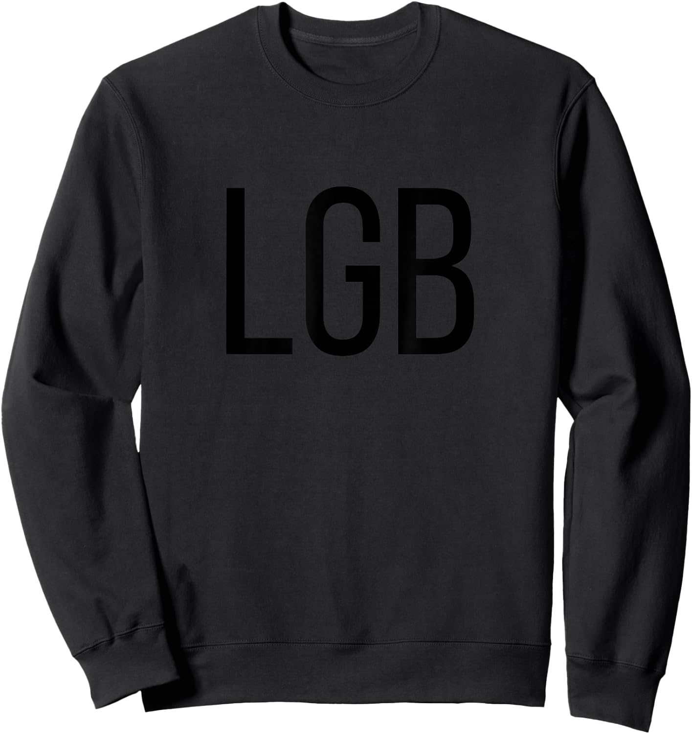 LGB Long Beach California Airport Code Lists LGB Sweatshirt - Sweatshirt | Black
