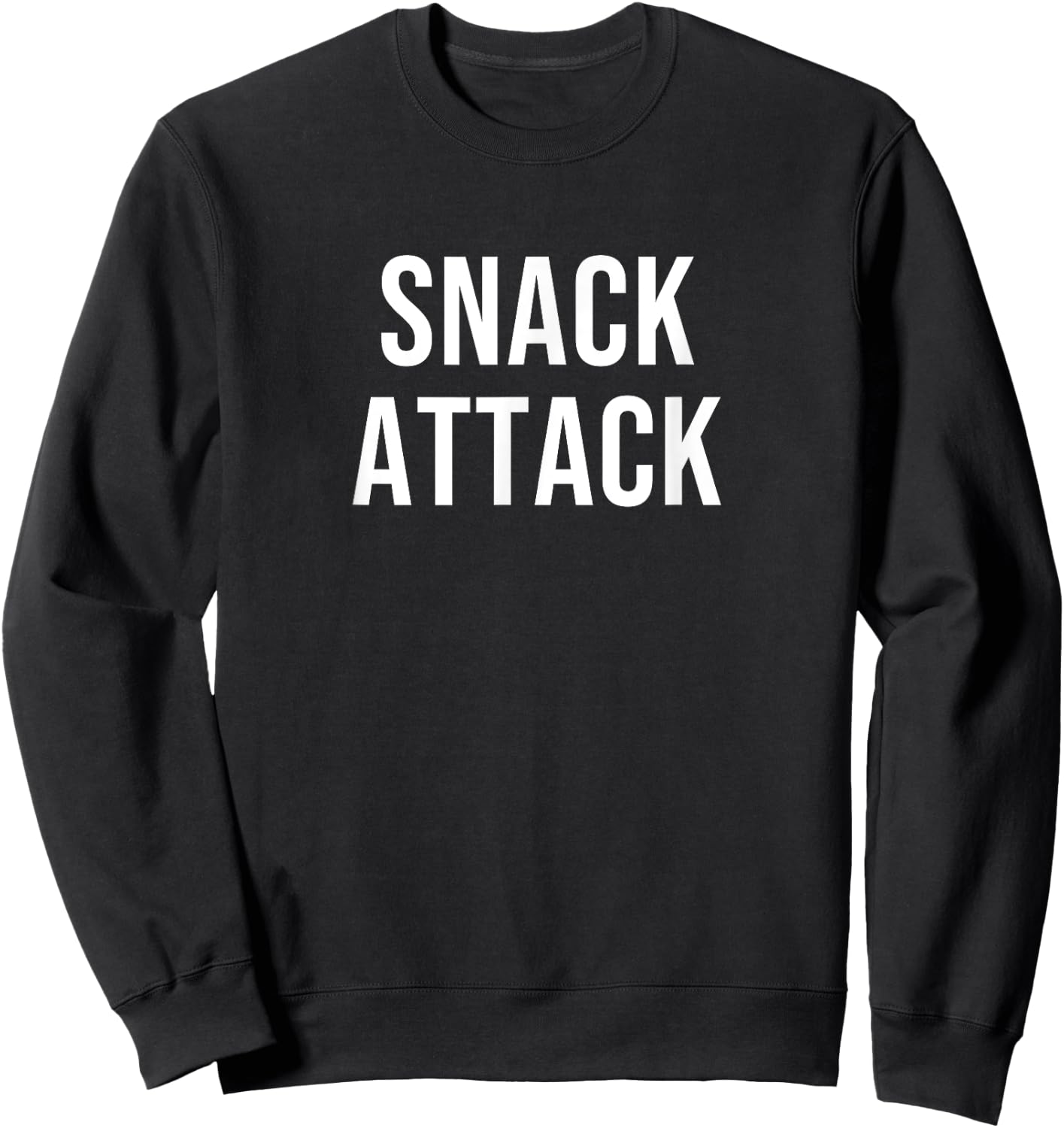 Snack Attack Sweatshirt - Sweatshirt | Black