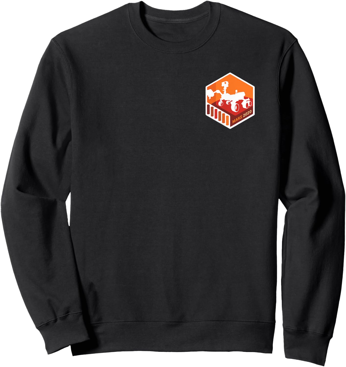 NASA JPL Mars 2020 Rover Mission Mars Exploration Program SD Sweatshirt - Sweatshirt | Black