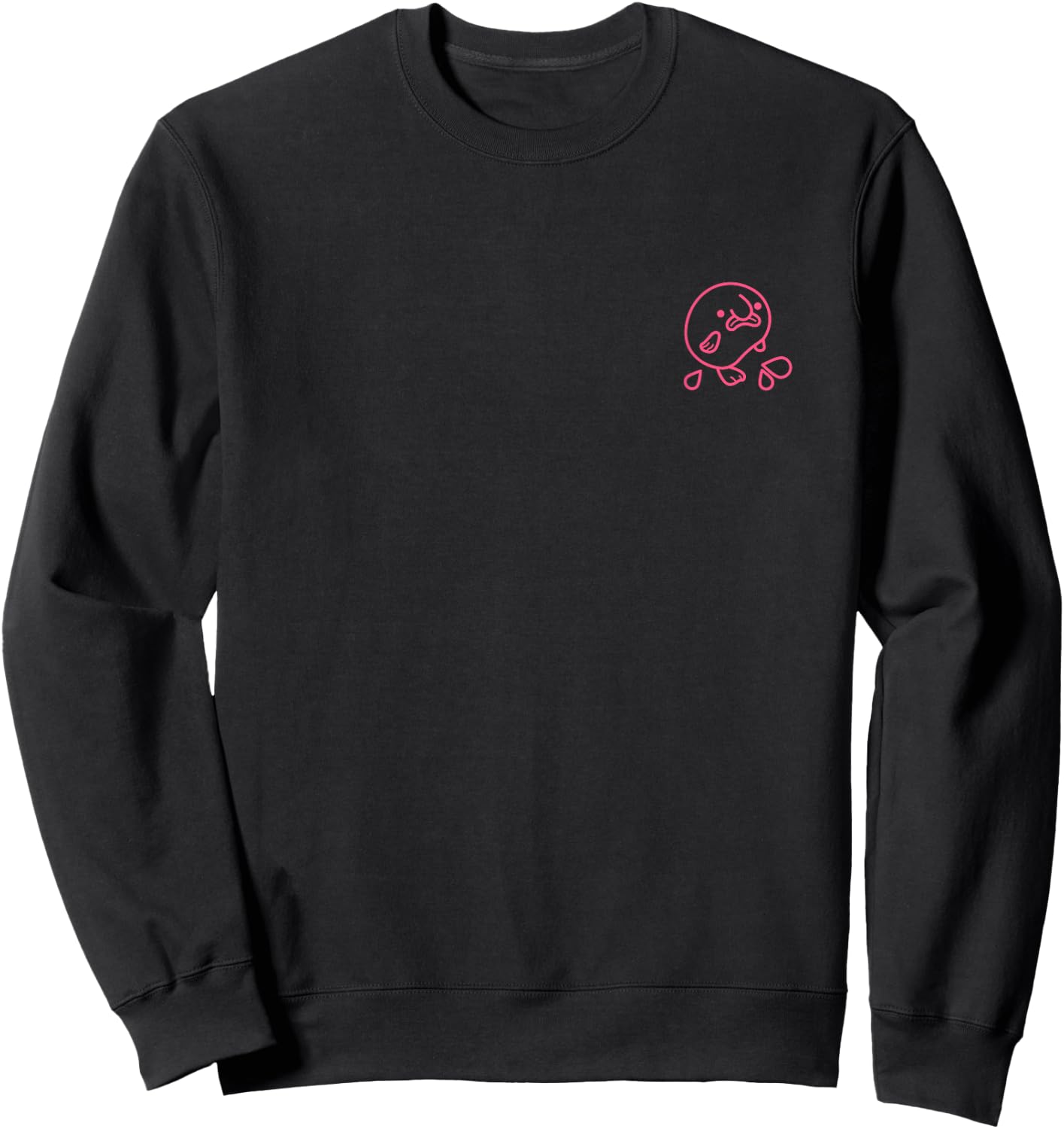 Blobby the Blobfish - Society of the Blobfish Sweatshirt - Sweatshirt | Black