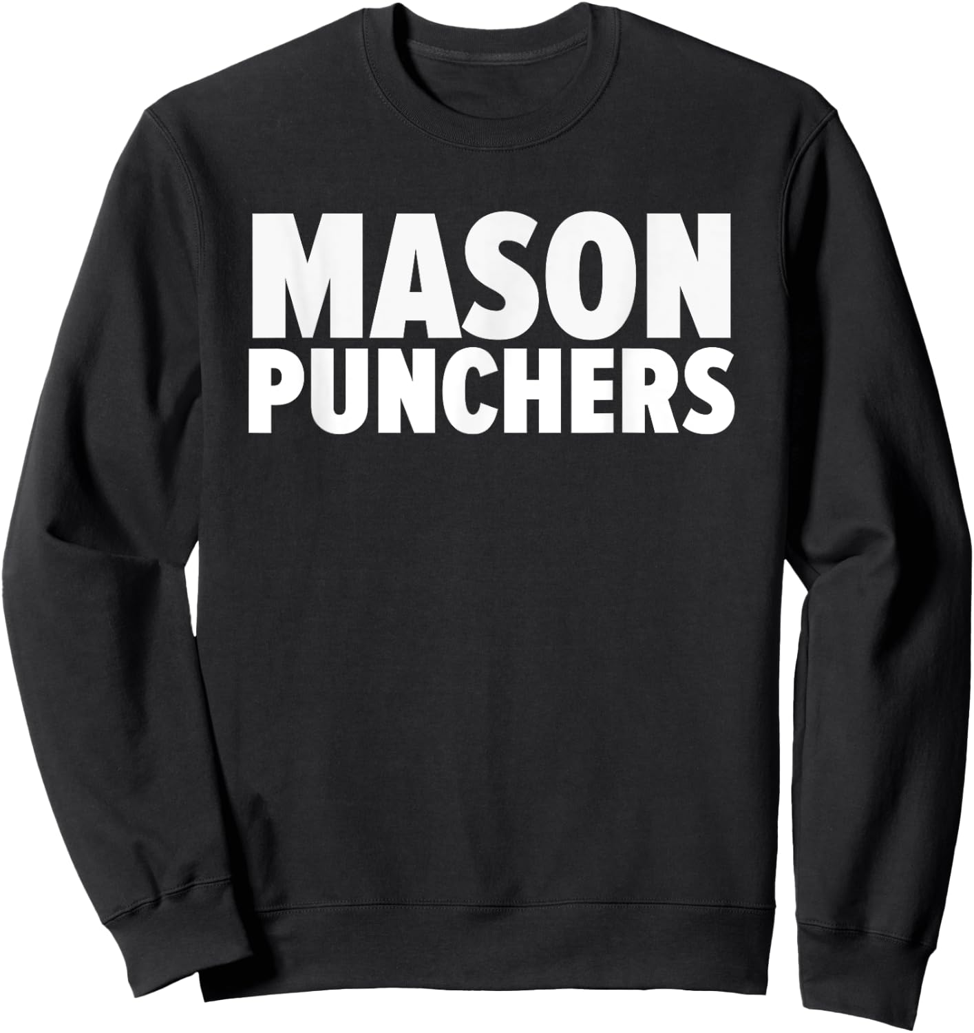 Mason Punchers Bold Sweatshirt - Sweatshirt | Black
